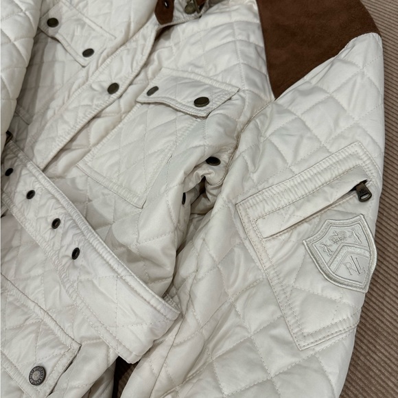 Ralph Lauren Puffer belted Quilted Crest Women Jacket. - Picture 4 of 9